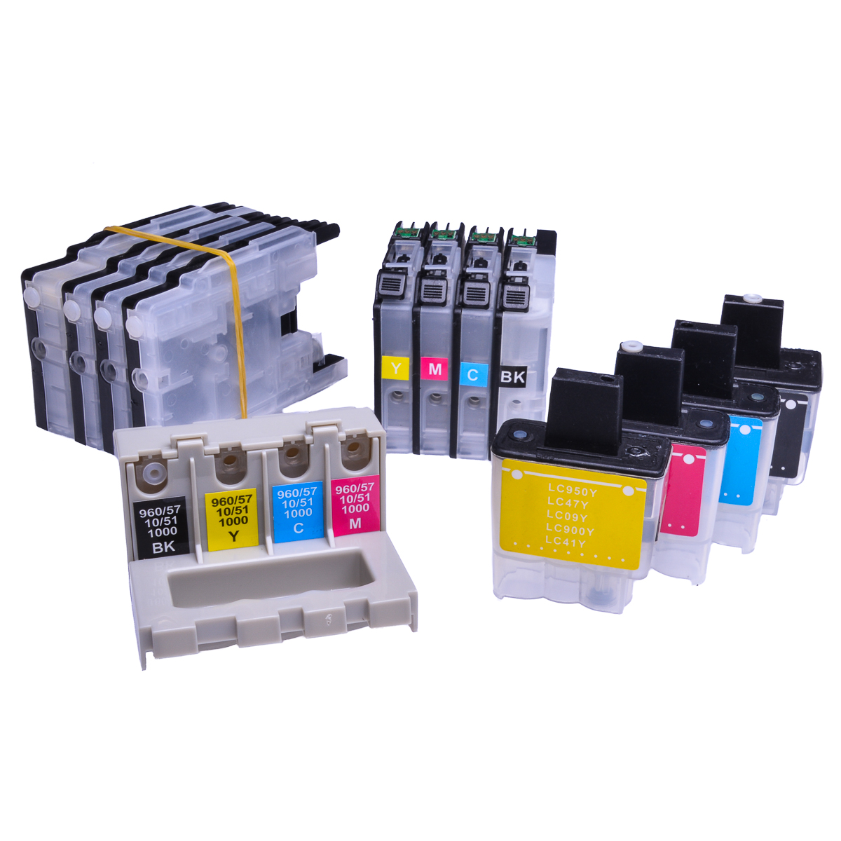 Auto Reset Ink Cartridge Fits Brother DCP J140W Continuous Ink Systems