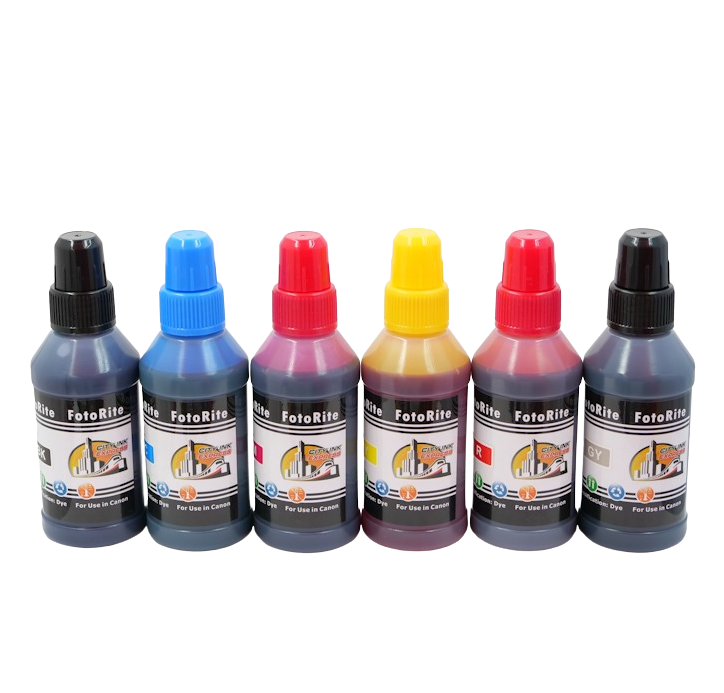 Cheap Multipack dye ink refill replaces Canon Pixma G650