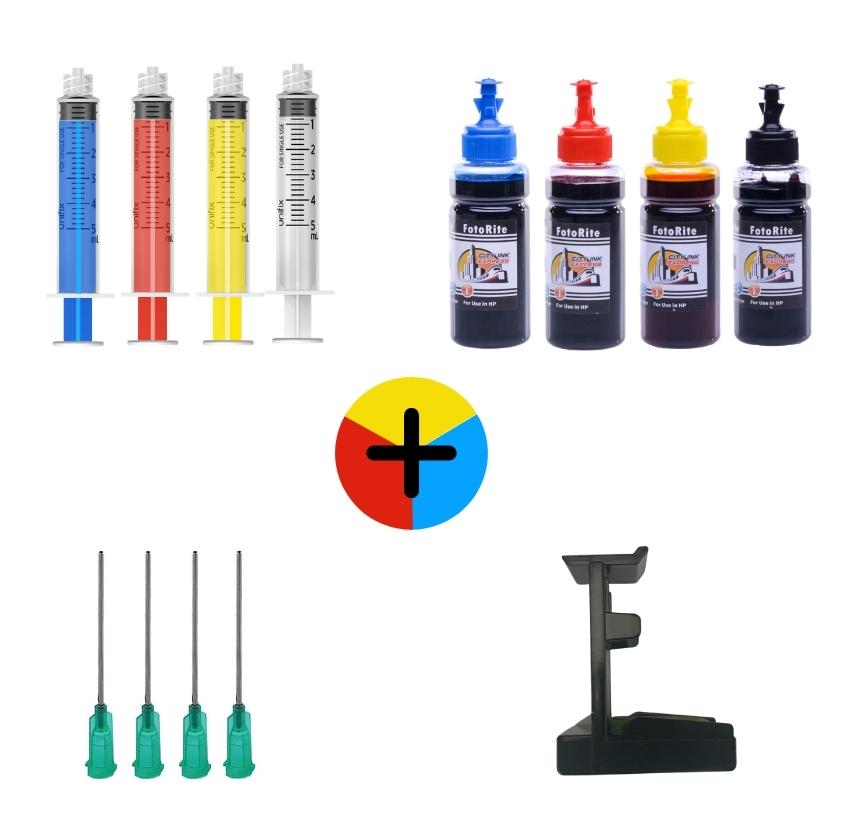 XL Multipack ink refill kit for HP Fax 1240 HP 27 - HP 28 printer